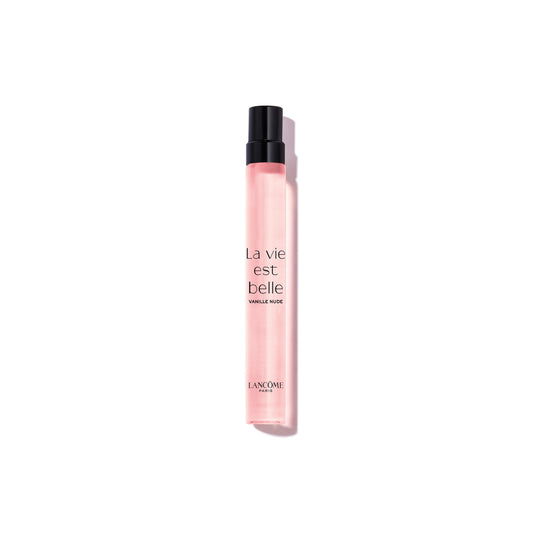 Lancôme La Vie Est Belle La Vie Vanille Nude Eau de Parfum - Long Lasting Fragrance with Notes of Solar Jasmine, Glazed Bourbon Vanilla, White Musk - Floral & Sweet Women's Perfume 0.34 Fl Oz.