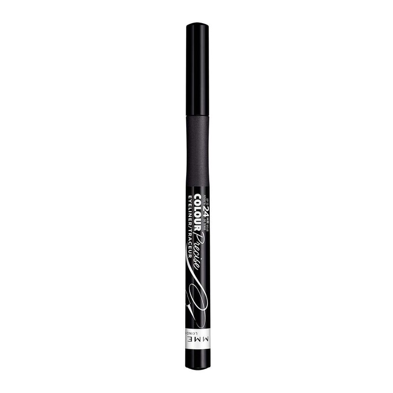 Rimmel London Colour Precise Eyeliner, Richly Pigmented, Easy to Apply, Long-Wearing, 001, Black, 0.04oz