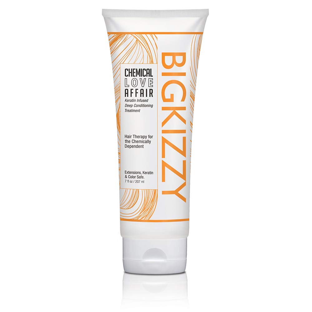 Big Kizzy Keratin Damage Repair Conditioner & Treatment - Chemical Love Affair Hair Repair for Dry, Damaged and Color Treated hair - 7oz