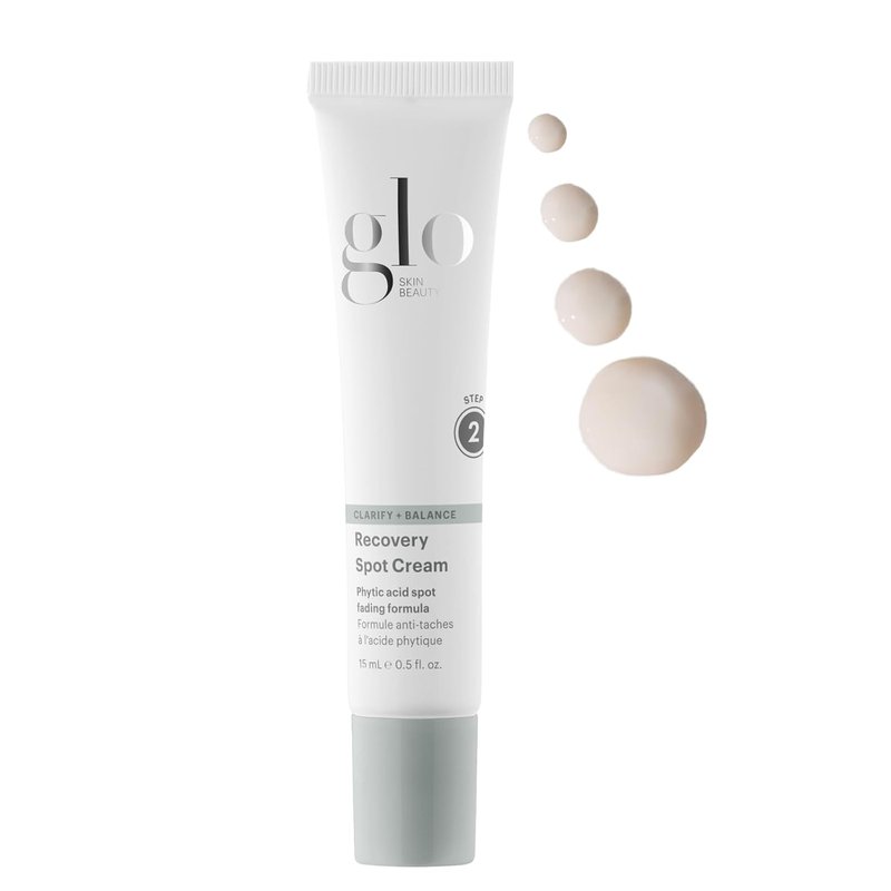 Glo Skin Beauty Recovery Spot Cream - Acne Treatment for Redness, Uneven Tone & Scarring | 0.5 oz