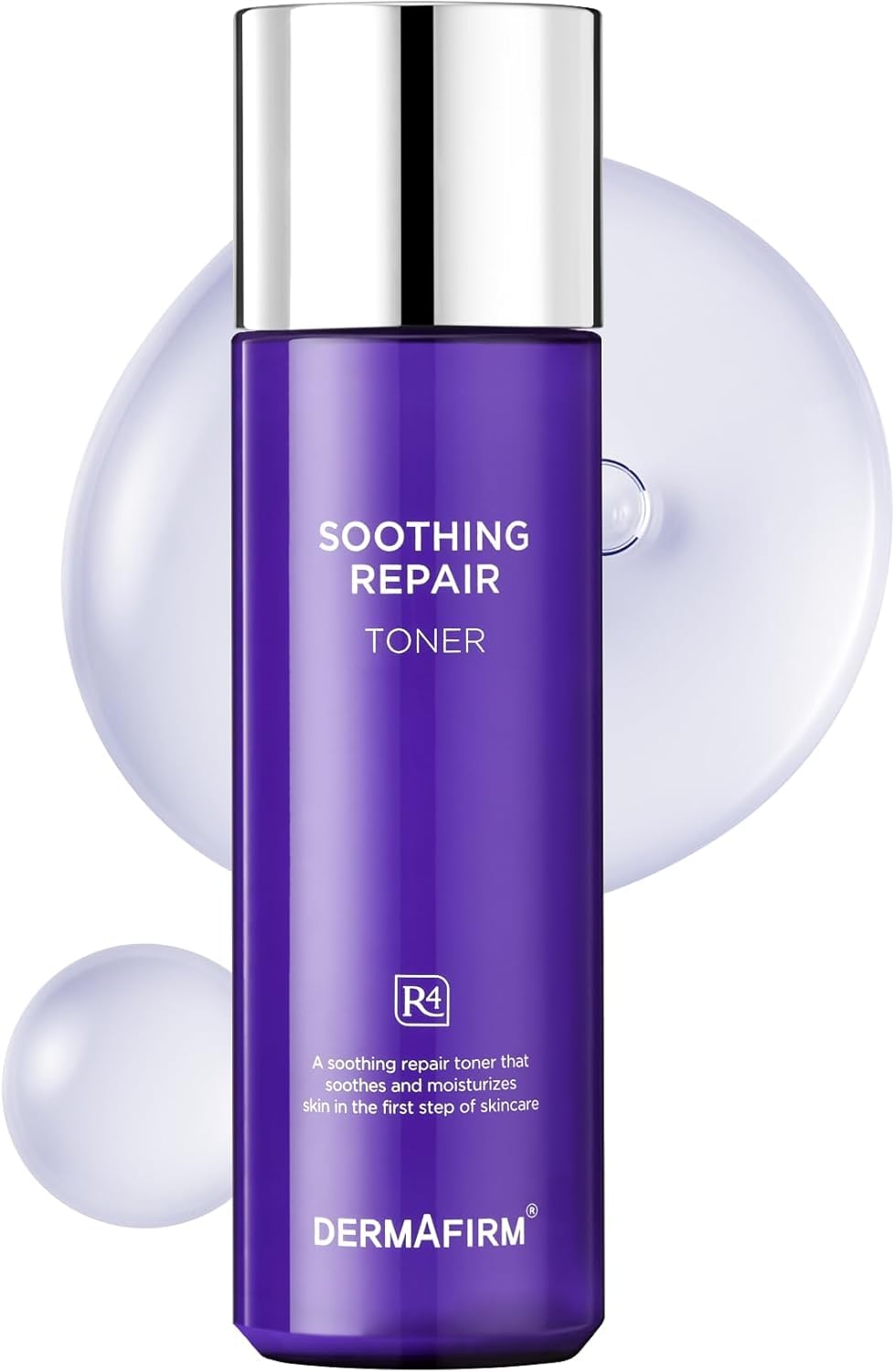 DERMAFIRM Soothing Repair Face Toner R4 | Hydrating Moisturizing & Soothing Toner for Skin Troubles w/Eucalyptus, Peptide & Collagen | Gentle for All Skin Types No Animal Trials No Paraben 6.76 fl oz