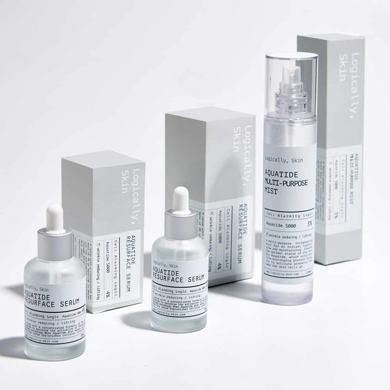 Aquatide Resurface Serum - Korean Facial Serum with Hyaluronic Acid | 50ml Hydrating Skincare