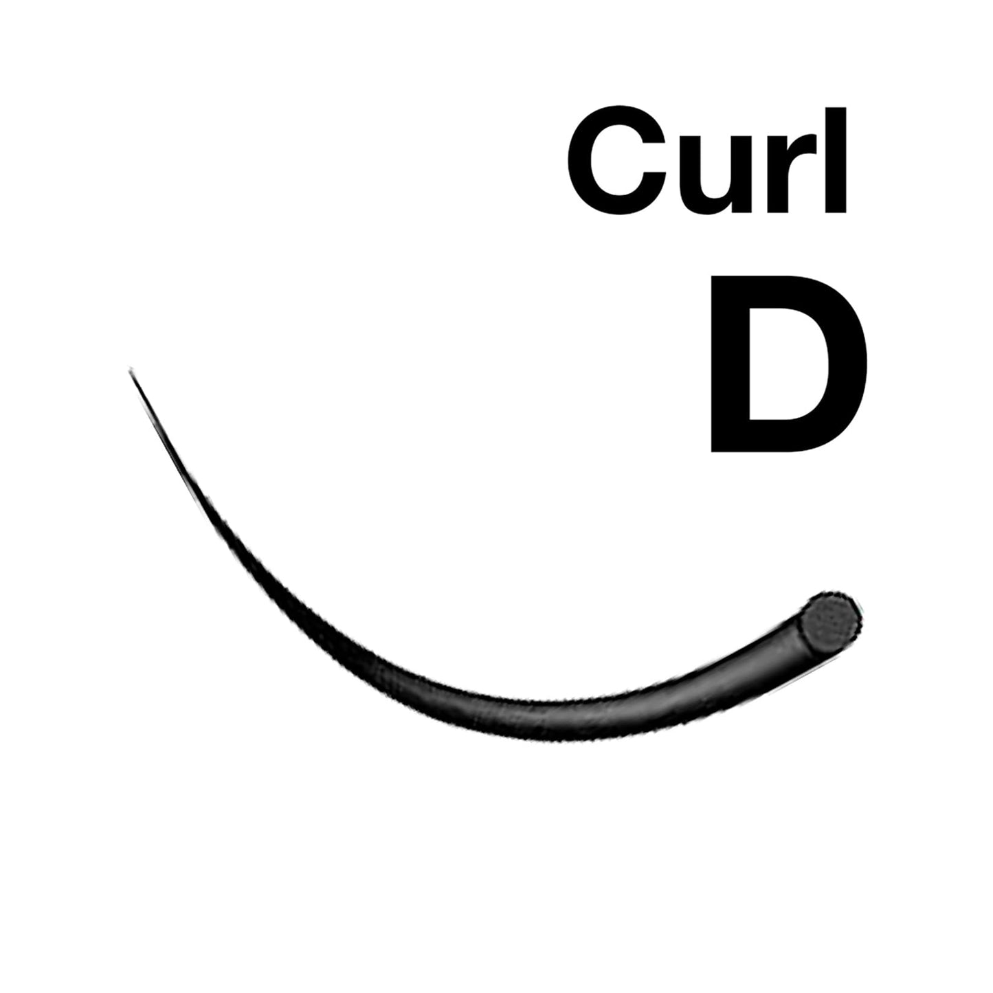 EMILYSTORES Eyelash Extensions 0.10mm Thickness D Curl Length 9mm Volume Individual eyelashes Natural-Looking Single Size For Lash Extension,(0.10,D,9mm)