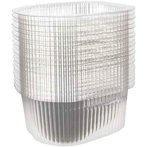 ForPro Professional Collection Universal Pedi Bath Liners - 50% THICKER - Fit Footsie Bath, Disposable Pedicure Foot Tub Liners for Foot Spa Basins & Foot Bath Soaks, Clear, 100-Count