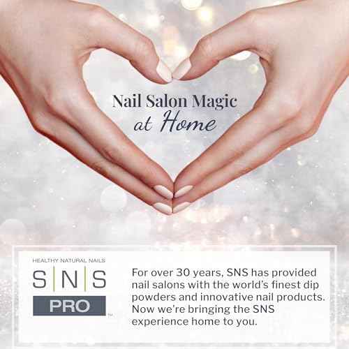 SNS Nail Dip Powder, Gelous Color Dipping Powder - Brownstone Steps (Brown, Cream) - Long-Lasting Dip Nail Color Lasts 14 Days - Low-Odor & No UV Lamp Required - 1 OZ
