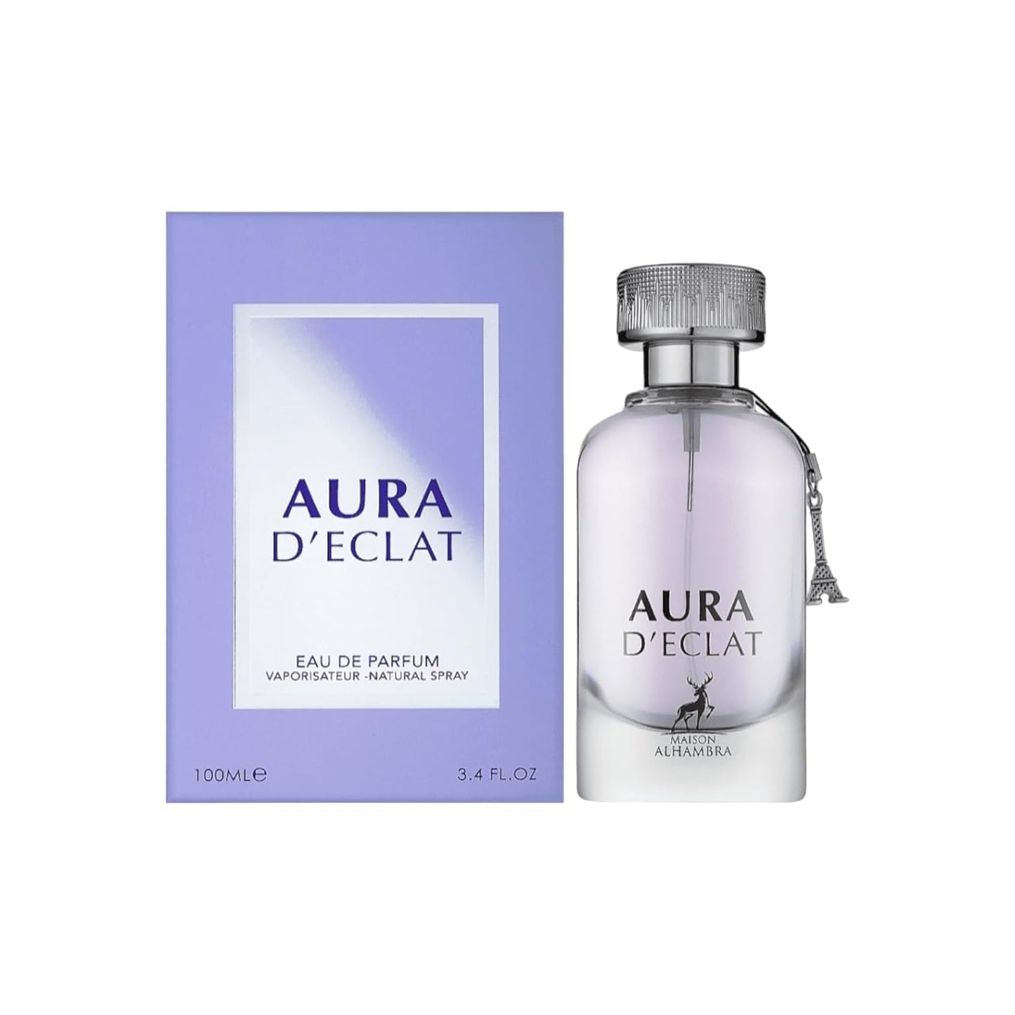 Maison Alhambra Aura D'eclat Eau De Parfum Spray for Women 3.4 Ounce