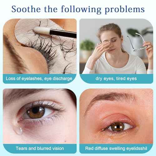 Tea Tree Oil Eyelid Cleansing Wipes, 60 Individually Wrapped Travel Eyelid Wipes With Physiological Saline - Cleanser & Eye Makeup Remover for Dry Eyes, Stye, Blepharitis Treatment