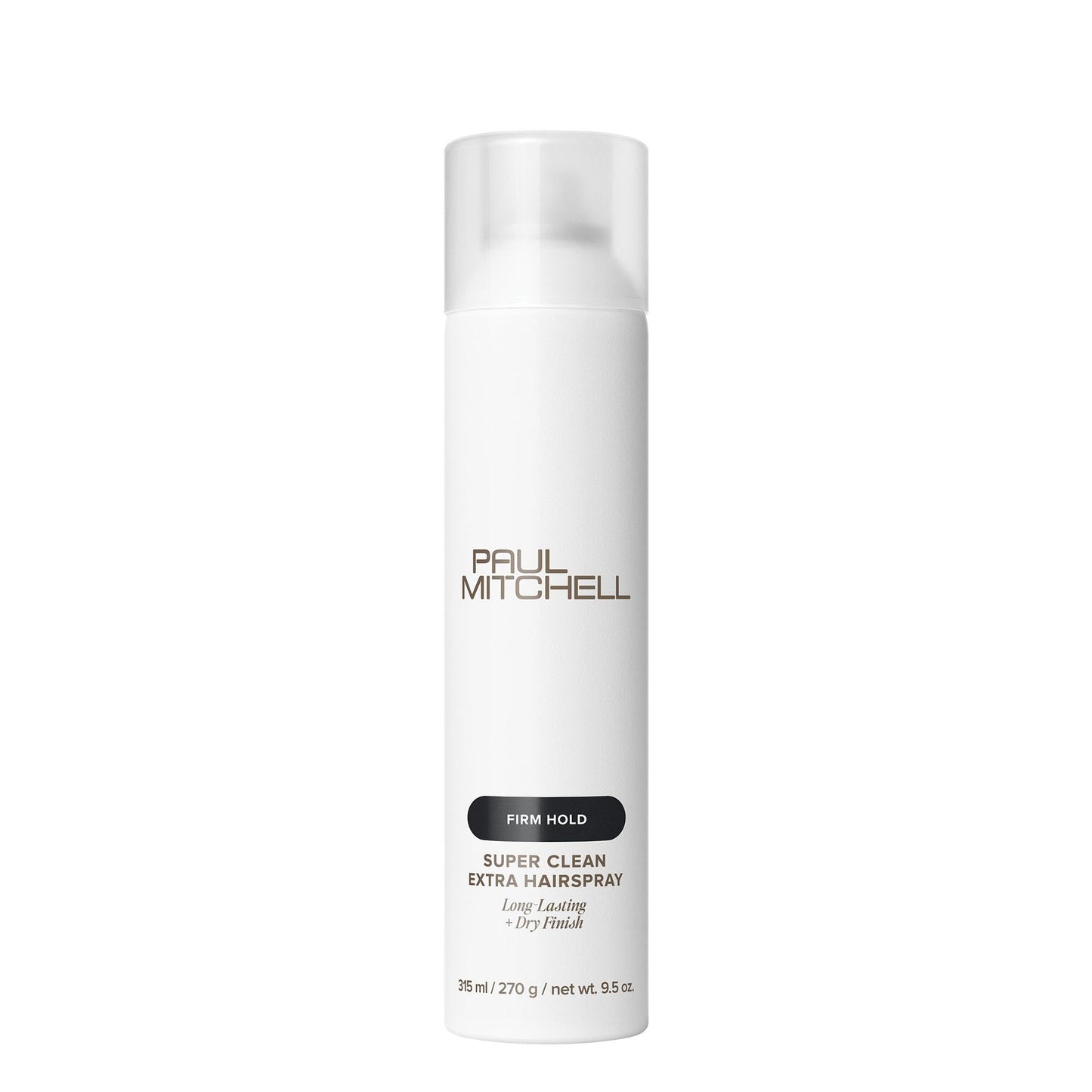 Paul Mitchell Super Clean Extra Hairspray, Long-Lasting, Firm Hold + Dry Finish, For All Hair Types, 9.5 oz