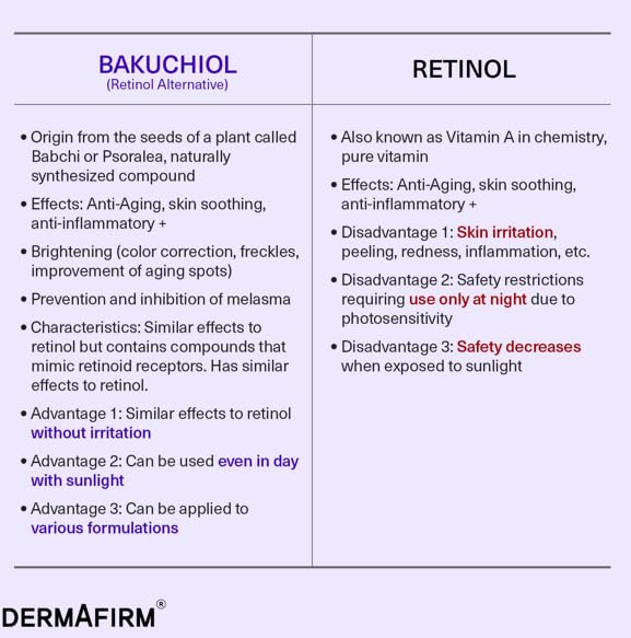 Bakuchiol Retinol Serum - Korean Skin Care with Niacinamide & Peptides | Soothing Toning Serum for Sensitive Skin