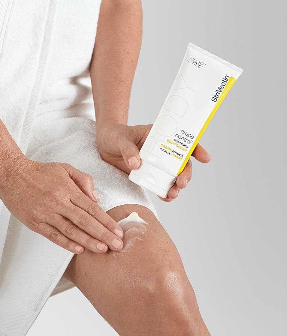 StriVectin Tighten and Lift Crepe Control Tightening Body Cream for Firmer, Brighter Arms and Legs, 6.7 Fl Oz