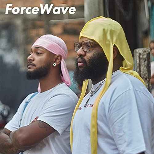 ForceWave 12 Pieces Silky Durag for Men Women Satin Durags for 360 Waves