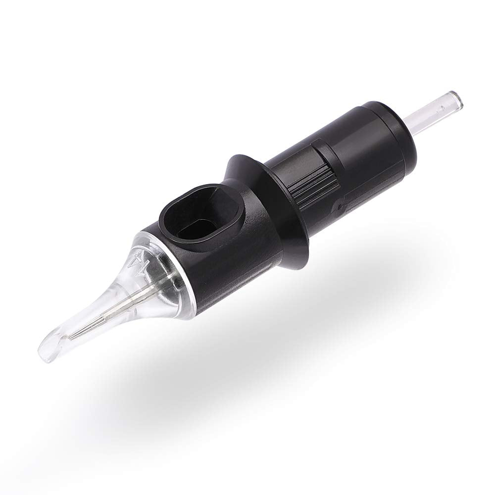 STIGMA #12(9RL) Standard Disposable Tattoo Needle Cartridges with Membrane Safety Cartridges for Tattoo Artists Round Liner 50Pcs Super Value Pack EN05-50-1209RL