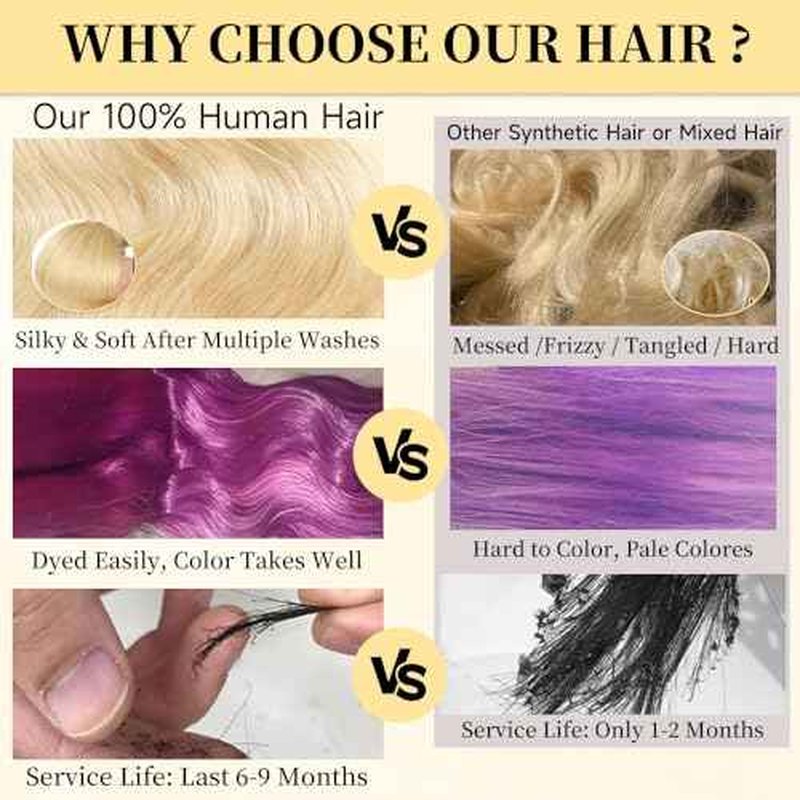 26 Inch 13x6 Lace Front Wig Human Hair 200 Density Blonde Wig Human Hair 613 HD Lace Frontal Wigs 100% Real Human Hair Easily Stained No Tangle No Shedding Longer life