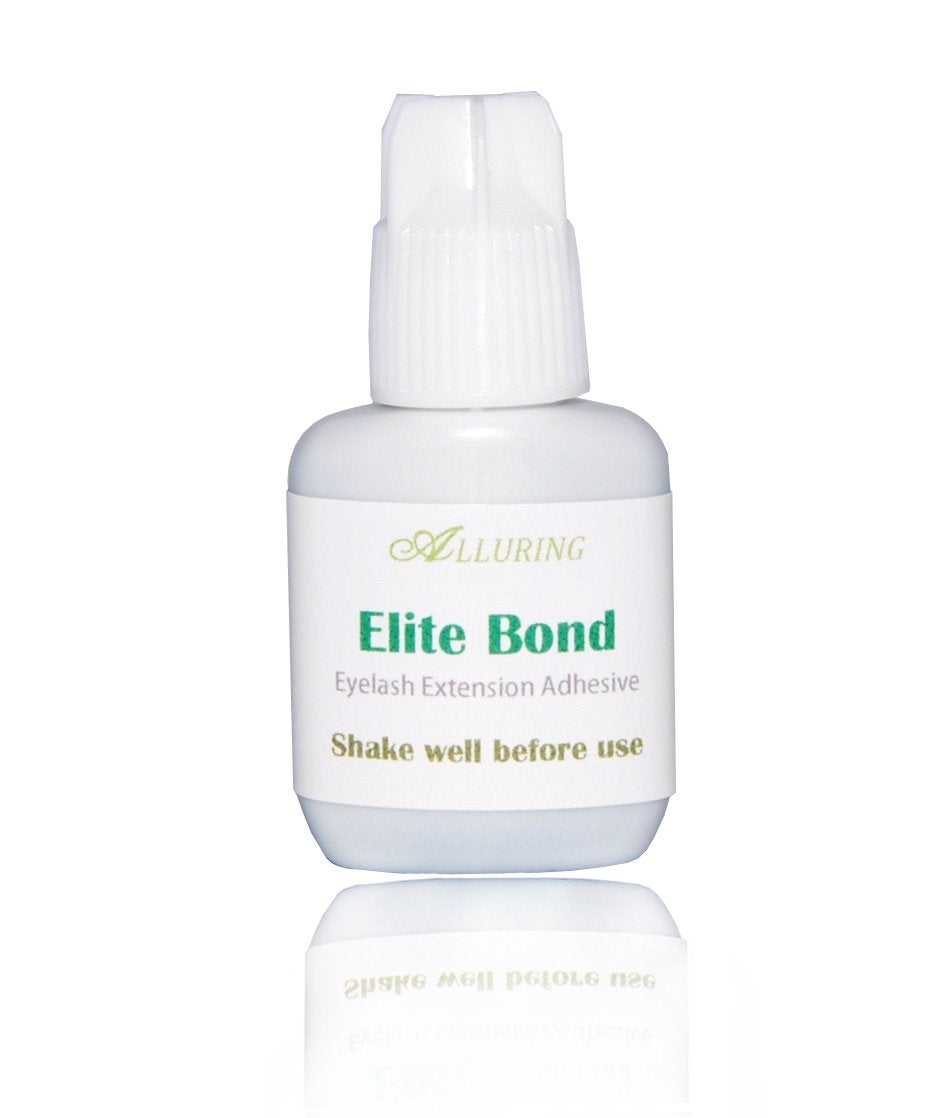 Qty: 2 Alluring Elite Strong Eyelash Extensions Adhesive Glue - Fast Drying Size 5ml
