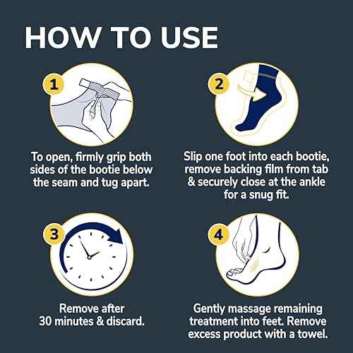 Dr. Scholl's¢ç Tired, Achy Feet Soothing & Reviving Foot Mask, 3 Pair, Warming Booties