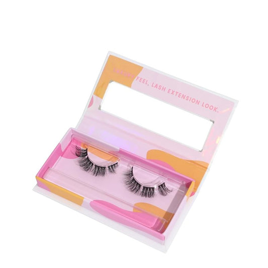 Mega Texture Lash Extension Look DIY Lashes by SoCal Beauty - Salon-Quality Faux Mink Lashes - Easy to Apply, Reusable, Lightweight & Cruelty-Free