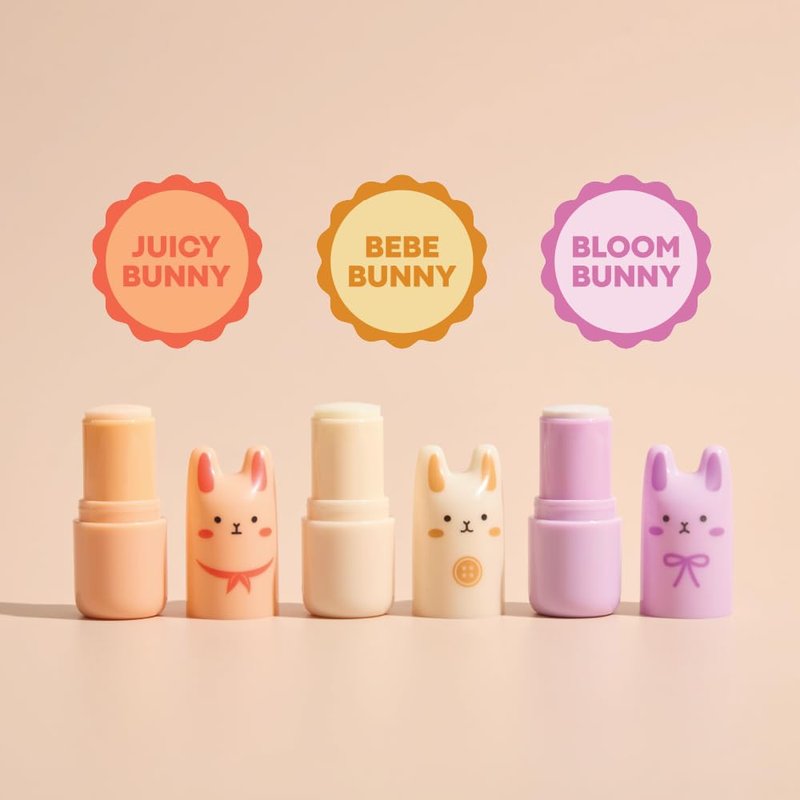 TONYMOLY Juicy Bunny Solid Perfume Stick for Women - Long-Lasting Fruity Floral Scent | Travel Size K-Beauty Gift