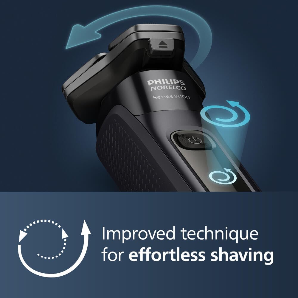 Norelco 9400 Rechargeable Wet Dry Electric Shaver with SenseIQ
