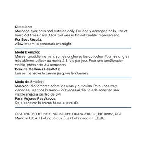 Barielle Nail Strengthener Cream 1 ounce