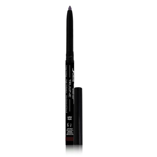 SORMÉ Truline Professional Mechanical Smudge Proof Eyeliner Pencil - Vitamin E Waterproof Gel Formula with Finest Color Pigment & Ultra Creamy - Nourishes Skin for All Day Long - 0.1 Ounce - Plum