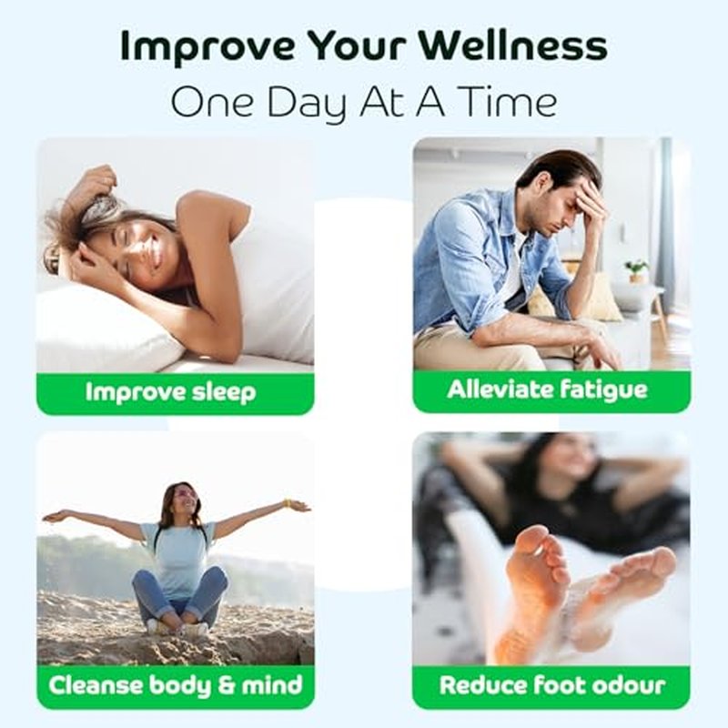 Bandoo Foot Pads | Original | Rana Pads | Premium Natural Bamboo Vinegar Foot Care Pads | Japanese Foot Pads | 30 Pads