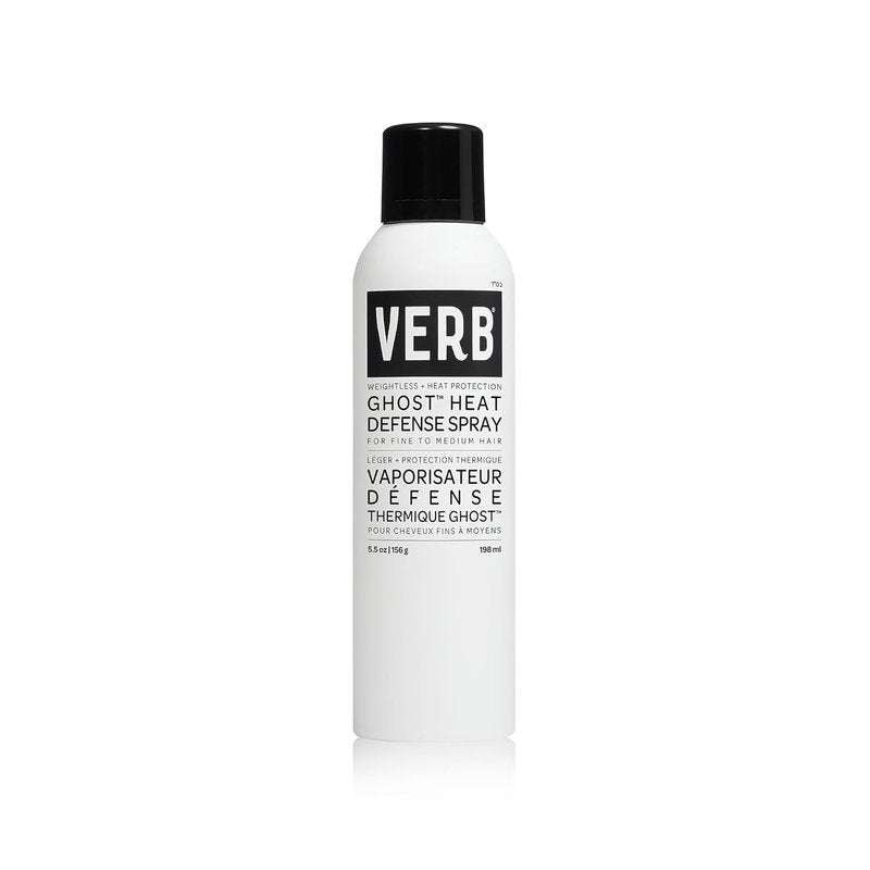 Ghost Heat Defense Spray - Weightless Heat Protection & Shine for Fine to Medium Hair | Vegan & Sulfate-Free
