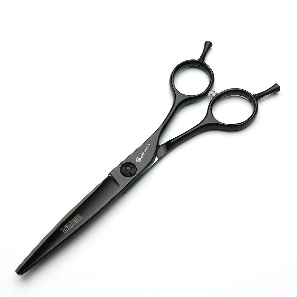 6Inch Hairdresser Scissors Hairstyle Studio Salon Scissors High-End Hairdresser Hair Styling Scissors Made Curved Design