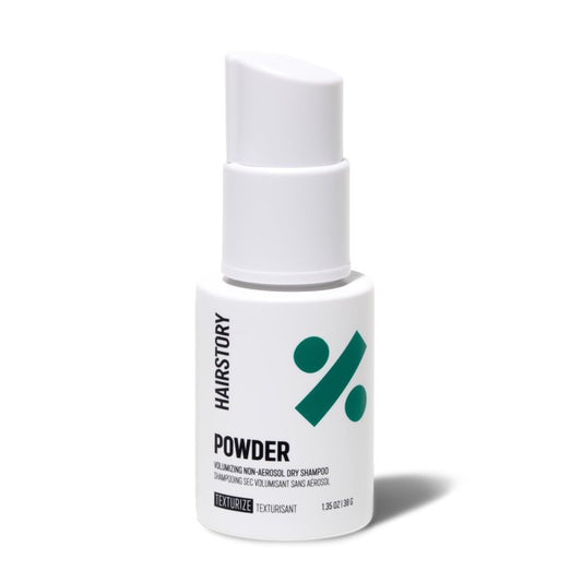 Hairstory Powder – Talc Free Non-Aerosol Dry Shampoo, Absorbs Oil and Adds Volume and Texture Between Washes, All Hair Types, 1.32 Oz