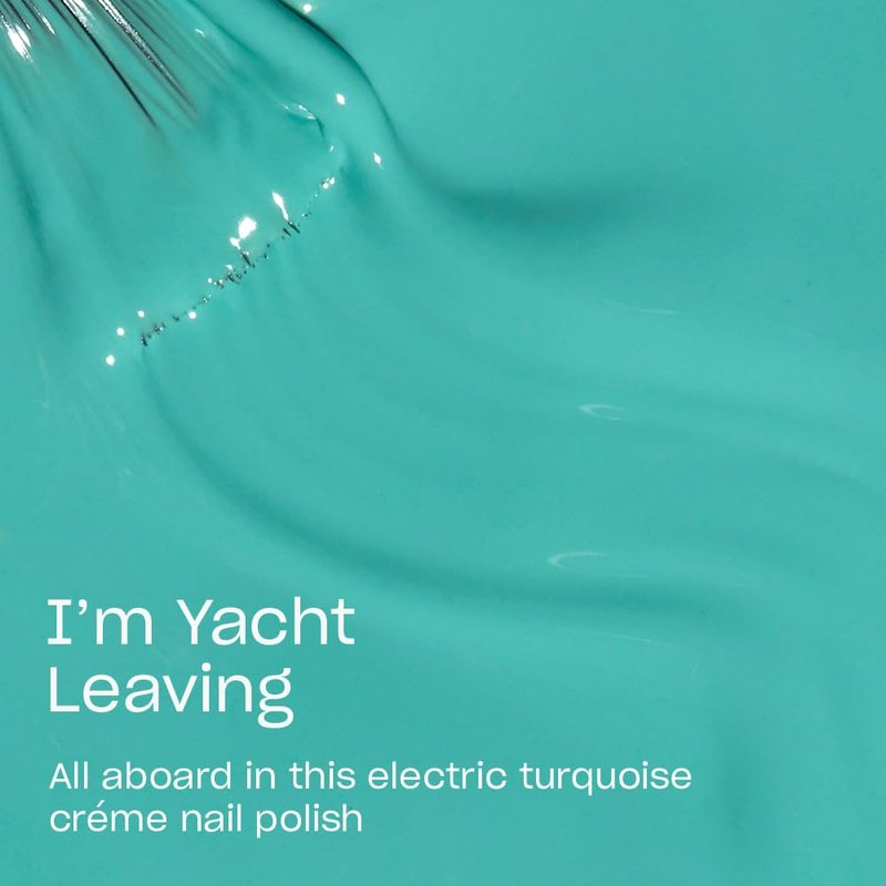 OPI Nail Lacquer I’m Yacht Leaving | Opaque Bright Green Crème Chip Resistant Nail Polish | Summer Make the Rules Collection