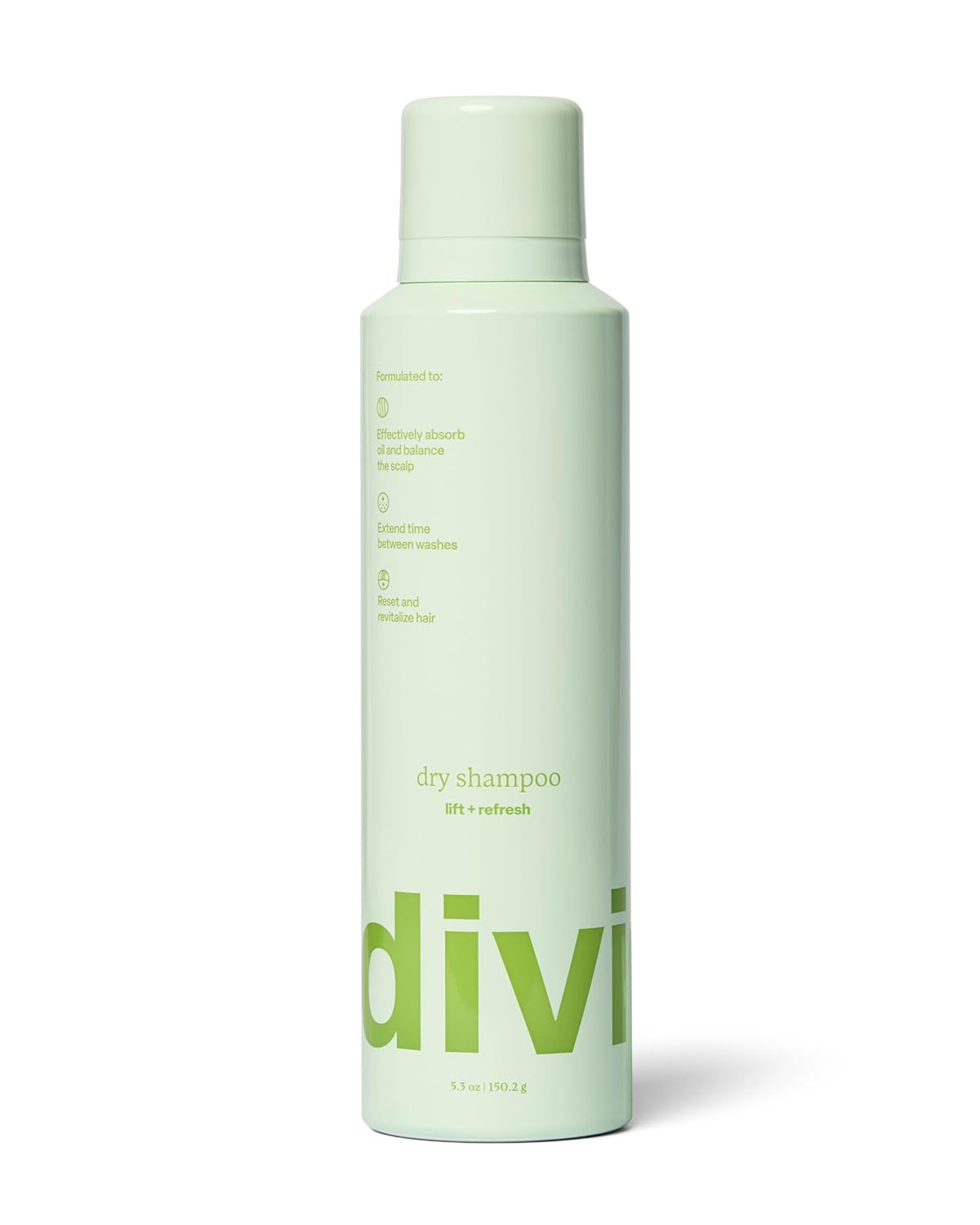 Divi Dry Shampoo Spray for Women - Oil Absorbing Formula | Scalp Balancing, 5.3oz