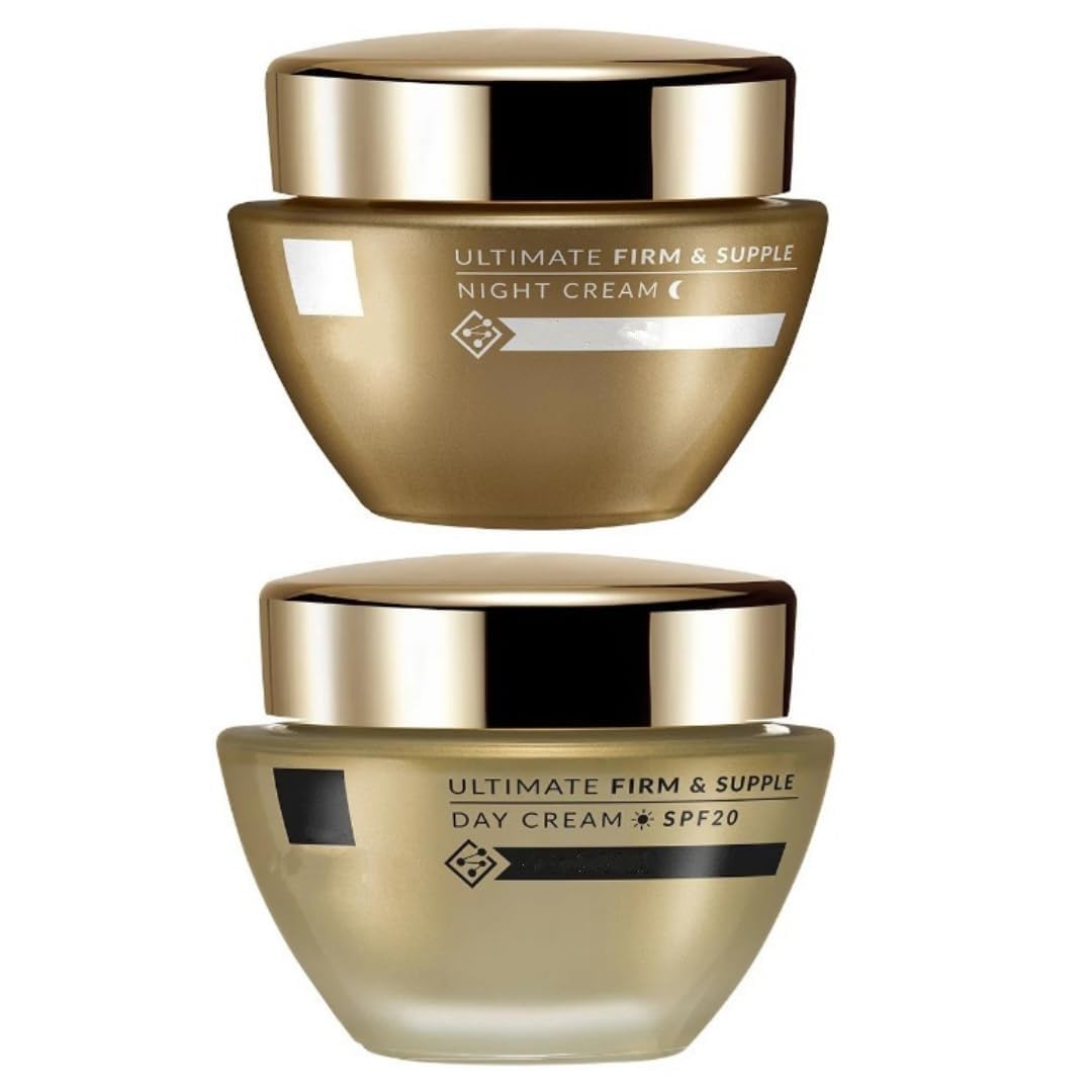 Ultimate Anti-Aging Day and Night Cream Set with SPF 20 Moisturizer, Cream Set