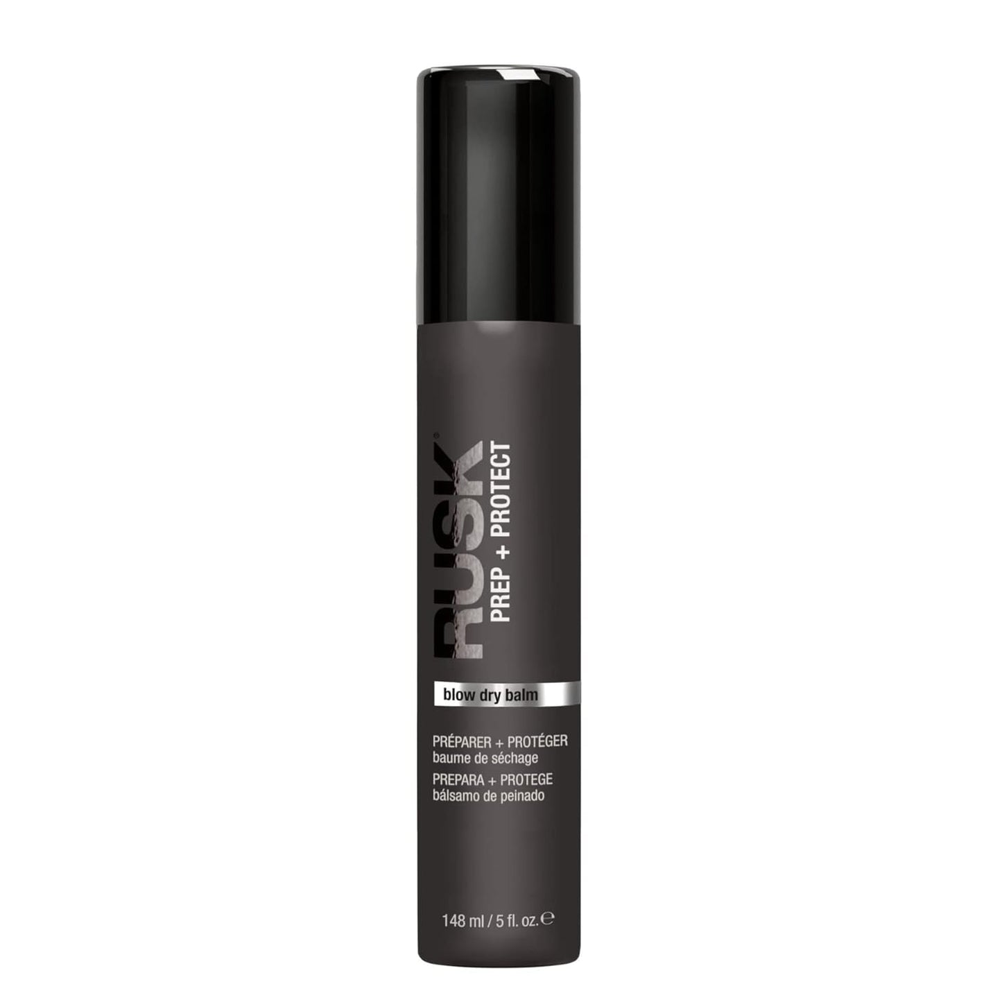 RUSK Blow Dry Balm, Prep + Protect, Smooth and Silken, Heat Protection, 5 oz