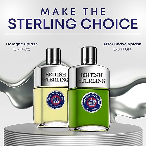 British Sterling Aftershave for Men By DANA 3.8 Oz