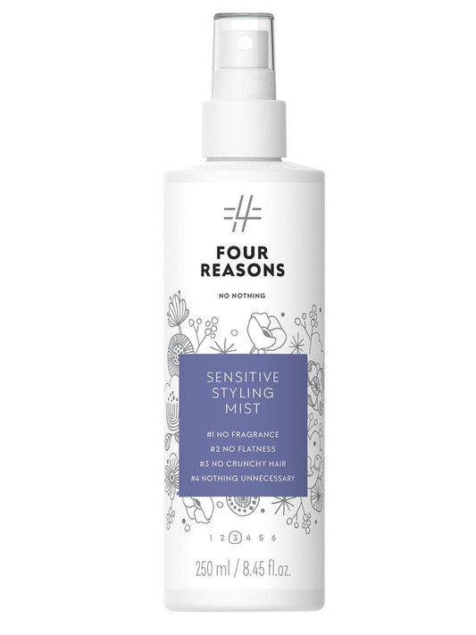 No nothing Styling Mist - Hair Heat Protectant Blowout Spray, Hypoallergenic Volumizing Spray, Heat Activated Medium Hold Fine Hair Volumizer, Frizz Control, Humidity Shield, Fragrance Free, 8.45oz