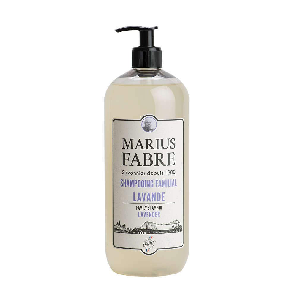 Marius Fabre Lavender Shampoo 1000 ml - Gentle Cleansing for All Hair Types