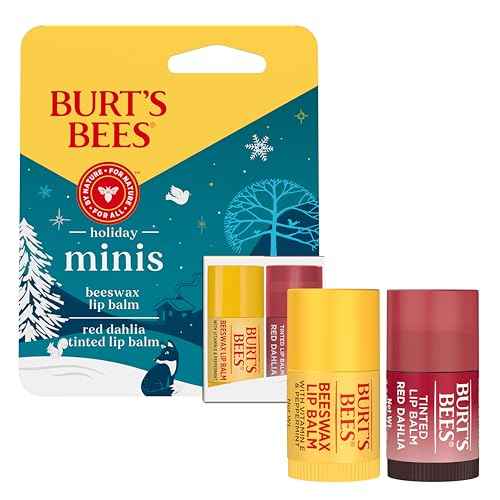 Burt¡¯s Bees Holiday Minis Lip Balm Gift Set, Natural Origin Lip Care, 2 Tubes, 0.049 oz.