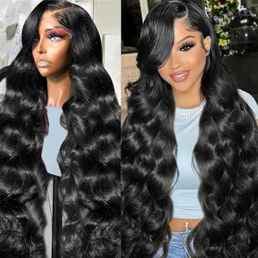 250 Density 13x6 Body Wave Lace Front Wigs Human Hair Pre Plucked Glueless Wigs Human Hair Brazilian Virgin 13x6 HD Lace Frontal Human Hair Wigs For Women