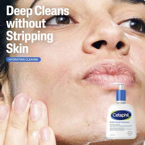 Cetaphil Winter Essentials Skin Care Set, Gentle Skin Cleansing Cloth Face Wipes 25 Count, Daily Facial Cleanser 8oz, Moisturizing Face & Body Lotion 8oz, Suitable for Sensitive Skin