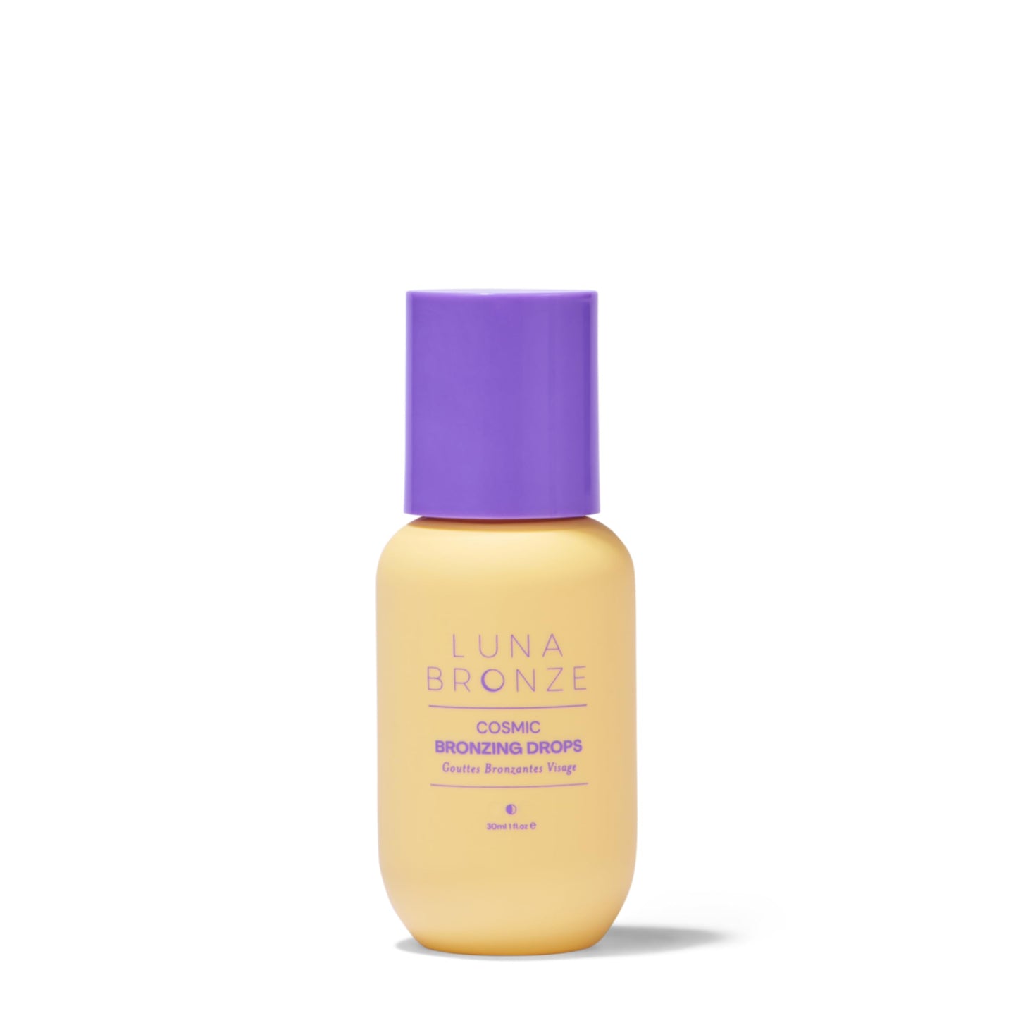 Luna Bronze Cosmic Bronzing Drops | Liquid Bronzer and Illuminator for Face and Body | Hydrating, Washable, Non-Greasy with Hyaluronic Acid and Shea Butter | Vegan, Cruelty Free (30ml/1.01 fl. oz)