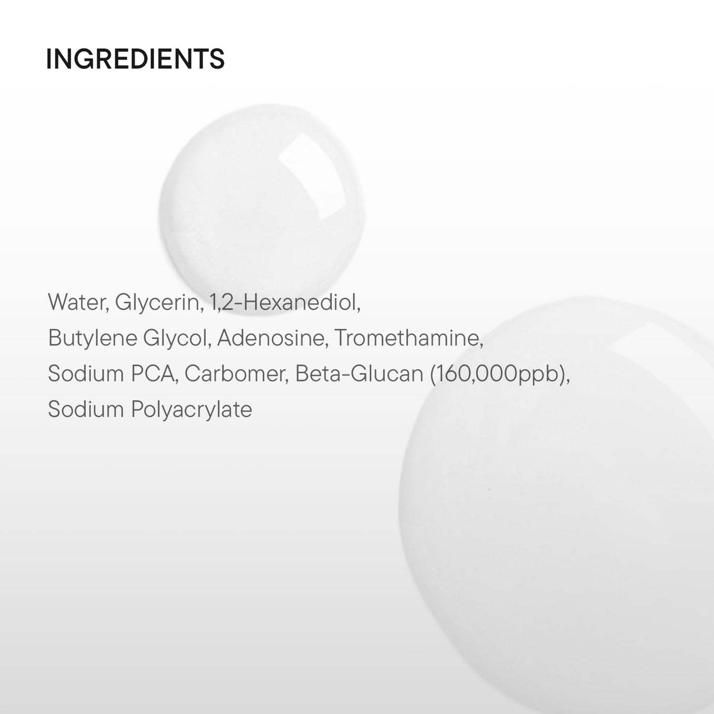 IUNIK Beta-Glucan Power Moisture Serum - Deep Hydration Vegan Serum with 7 Peptides | 50ml for Dry & Sensitive Skin