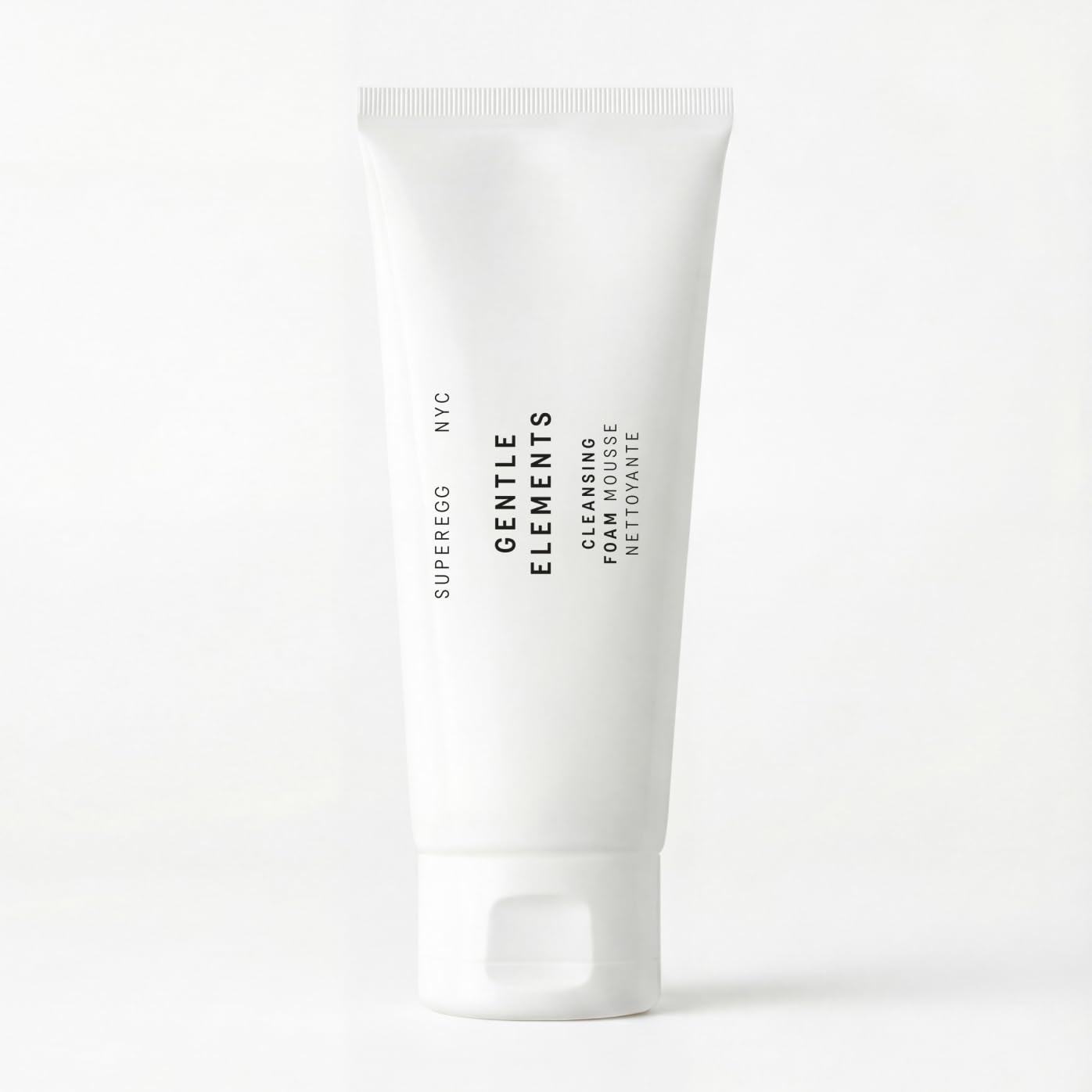 SUPEREGG Gentle Elements Cleansing Foam: For a youthful, smooth complexion. Foaming cream cleanser with Vitamin C, AHA. 100 ML / 3.4 FL OZ