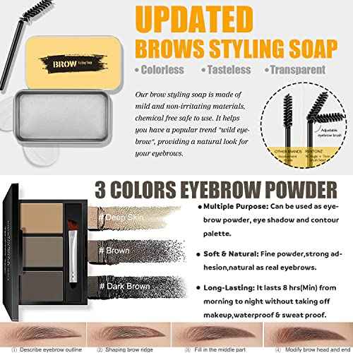 All in One Makeup Kit for Women Full Kit,Travel Make Up Gift Set for Women Teens Girls, Includes Eyeshadow,CC,Foundation,Lipstick,Mascara,Brush,Sponge,Brow Powder & Soap,Eyeliner,Primer,Contour,Bag