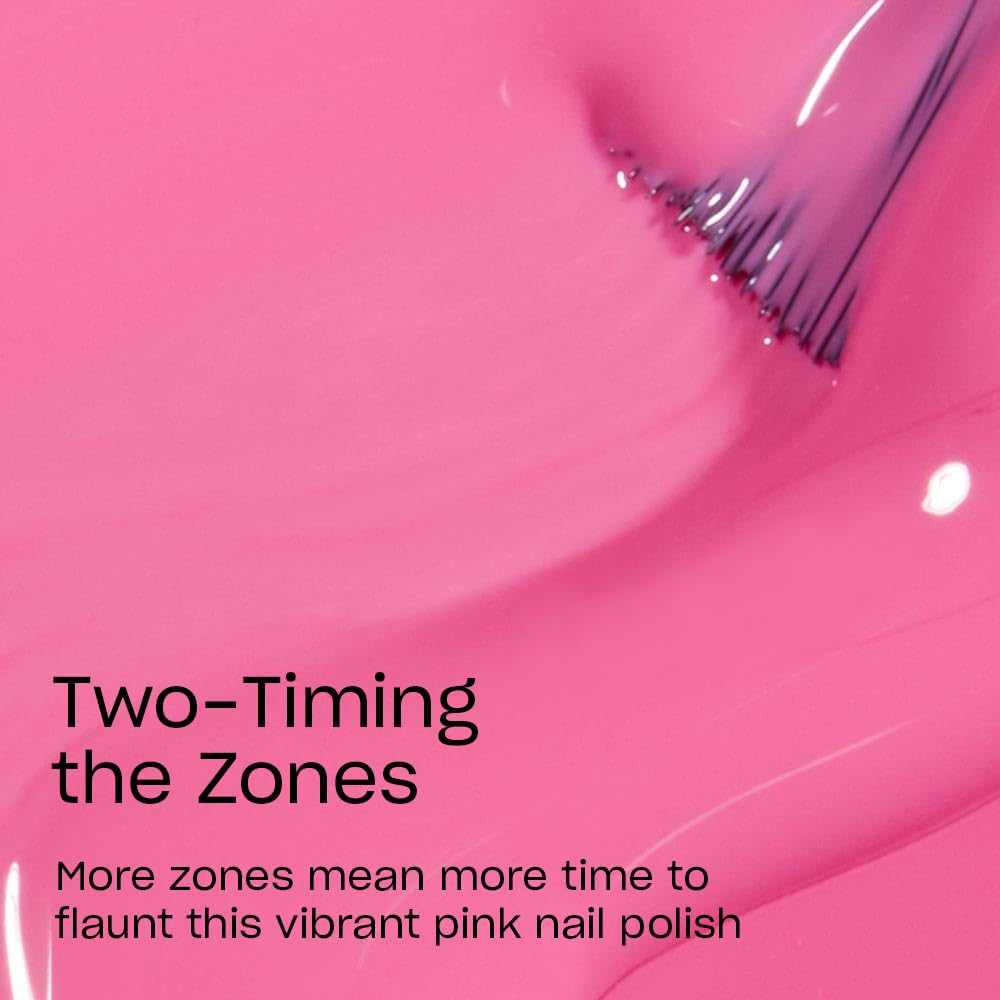 OPI Nail Lacquer Two-Timing the Zones | Opaque Bright Pink Crème Chip Resistant Nail Polish | Fiji Collection