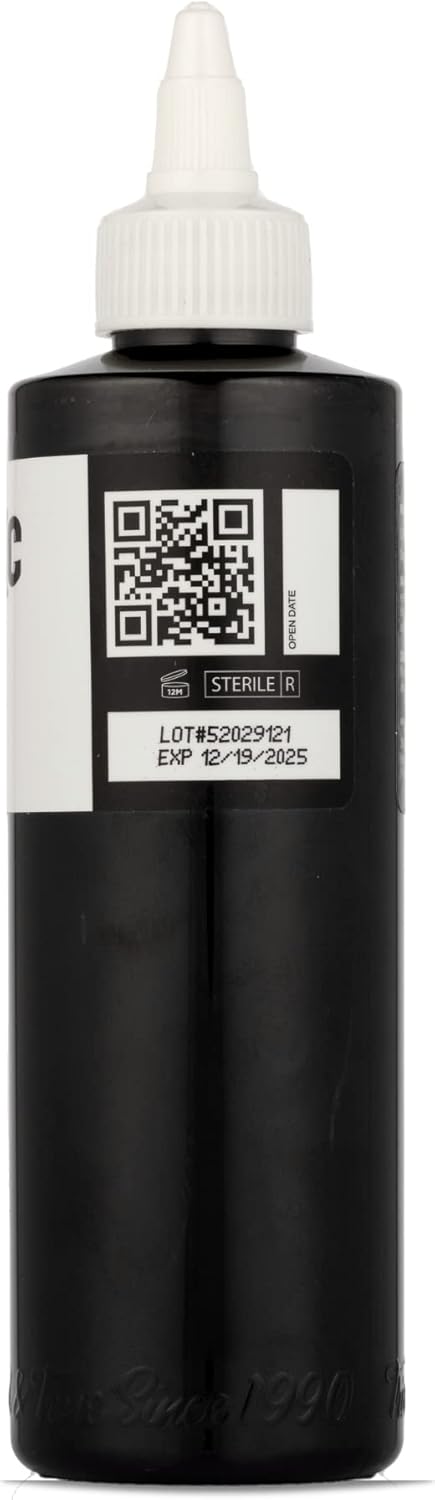 Dynamic Color Co Black Ink - 8oz Bottle for Vibrant Art & Craft Projects