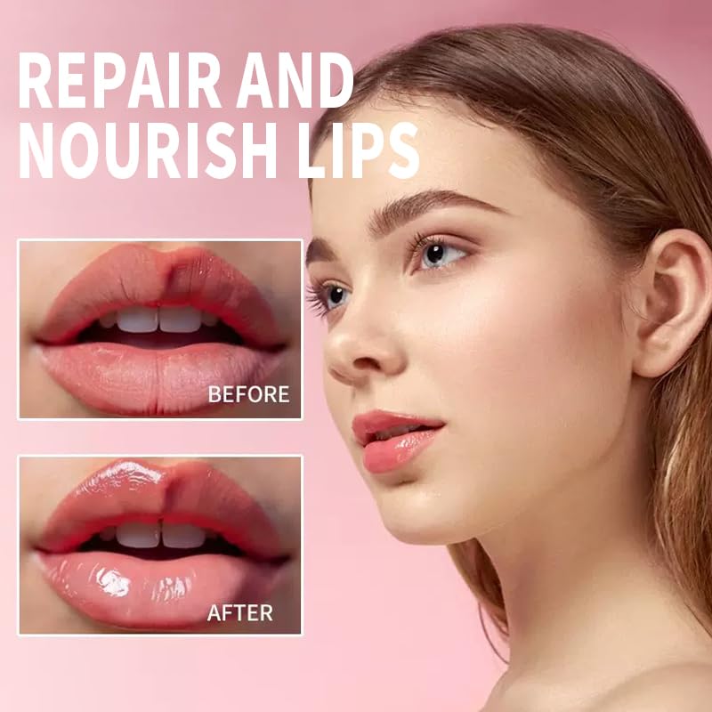 Moisturizing Lip Sleeping Mask - Long-Lasting Hydration for Chapped Lips | Berry Flavor