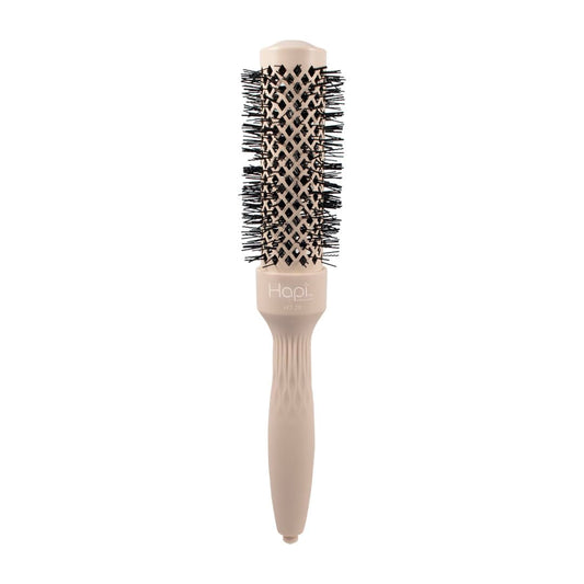 Cricket Hapi High Heat Harmony Thermal Brush, 1.25", Beige