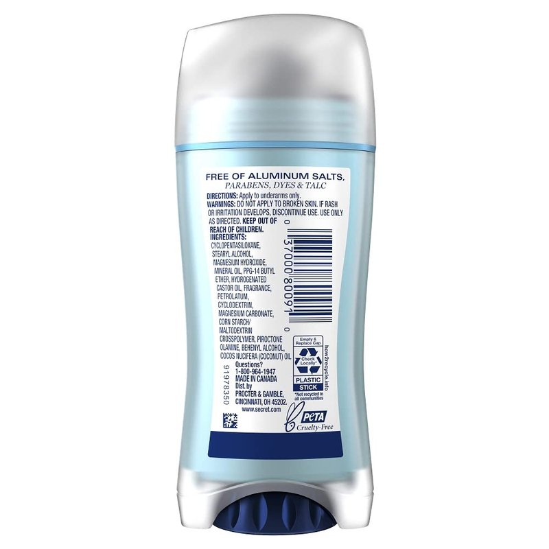 Aluminum-Free Deodorant for Women - Coconut Scent, 2.4 oz | Natural & Long-Lasting