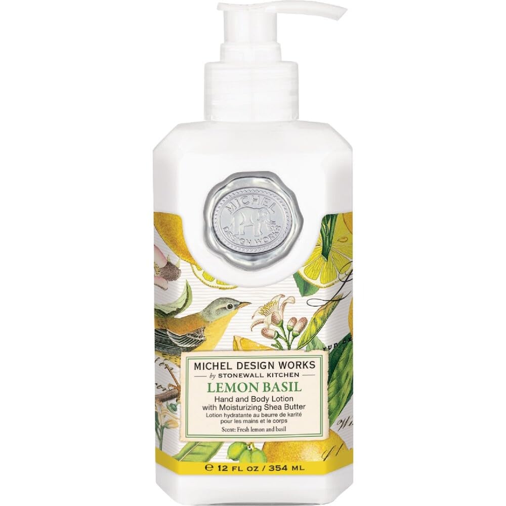 Michel Design Works Lemon Basil Hand & Body Lotion (856008)
