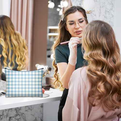 Reginary 12 PCS Grandmillennial makeup bag Travel Quilted Cosmetic Makeup Organizer Coquette Aesthetic Toiletry Bag for Women