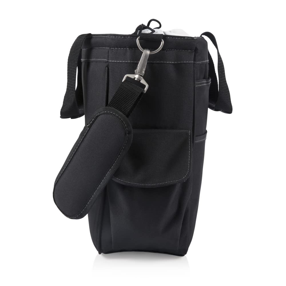 PICNIC TIME Black Las Vegas Raiders Activo Cooler Tote